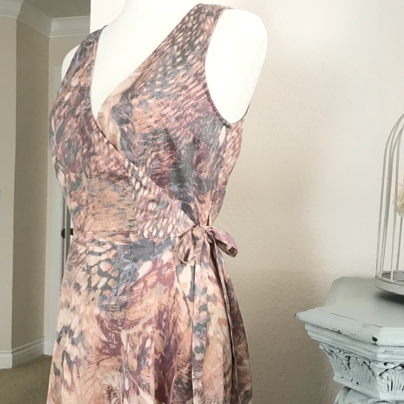 NWT Forever 21 High Low Wrap Dress - Picture 2 of 8